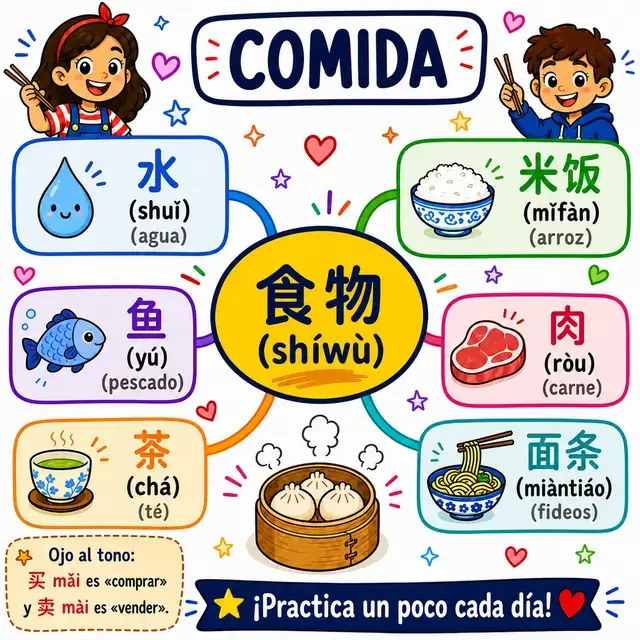 Mapa mental: Comida