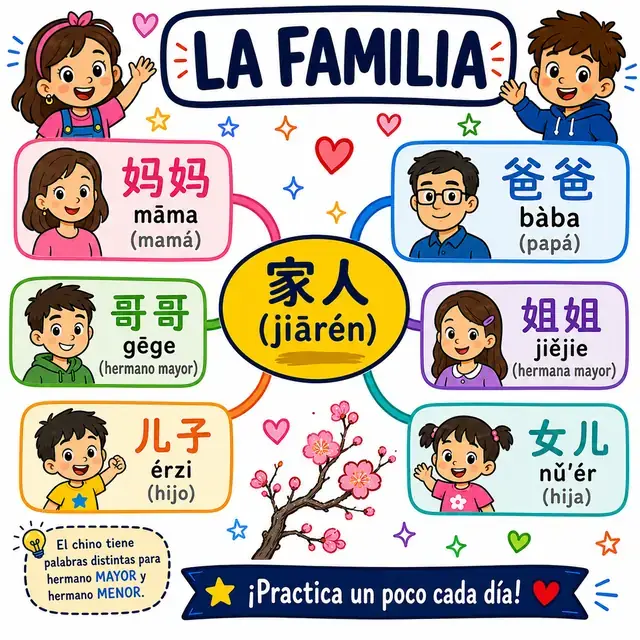 Mapa mental: Familia